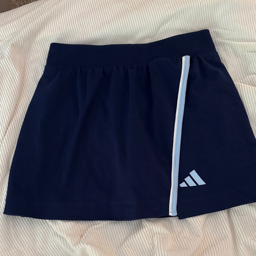 Adidas Dark Blue Skirt with White Accent